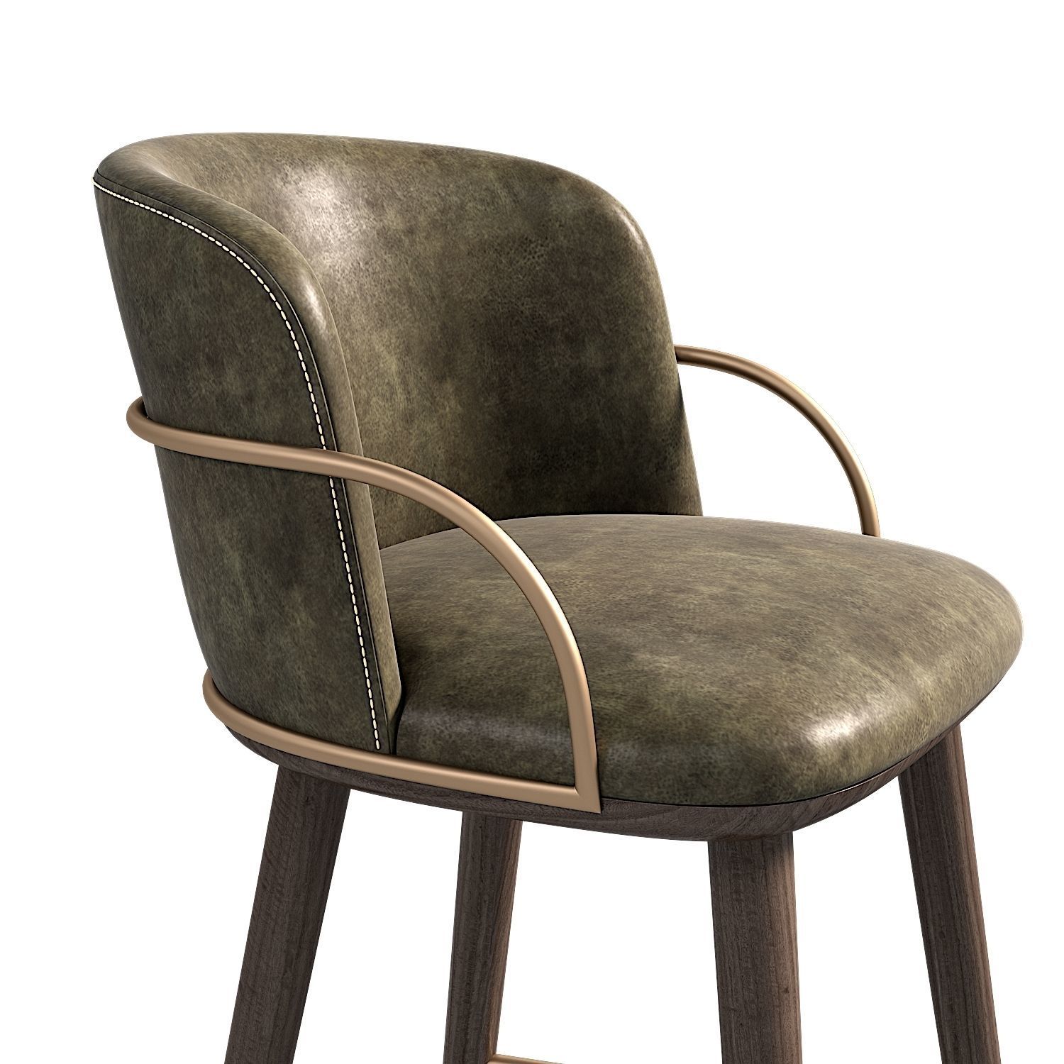 Arven Barstool 3D model_1