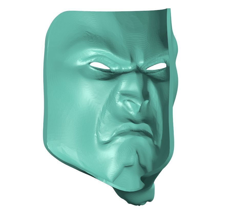 Mask - Kratos 3D print model_3