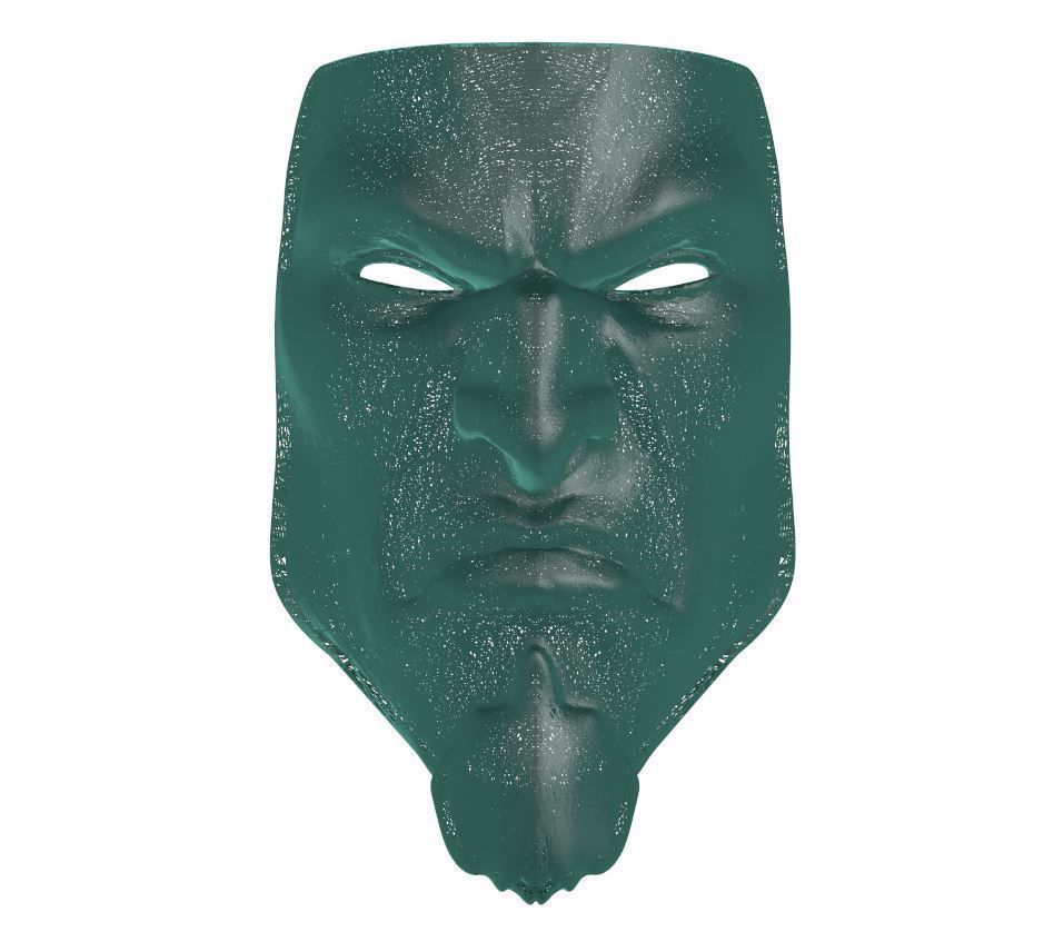 Mask - Kratos 3D print model_5