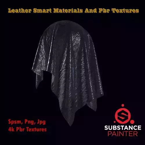 Leather Smart material and PBR Textures