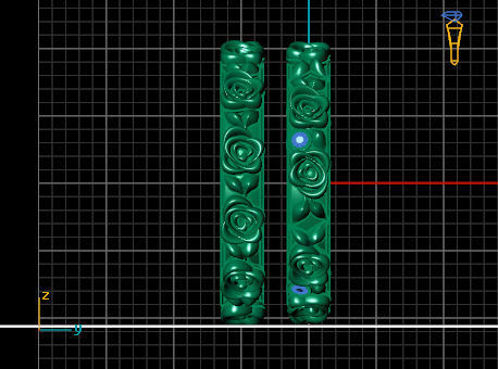 rose rng 3D print model_5