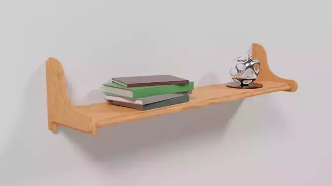 Classic Wooden Shelf No1