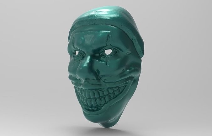 Mask - Twisty 3D print model