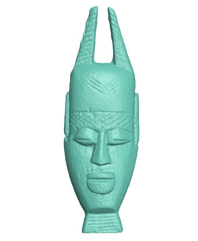 Mask - wall 3D print model_4