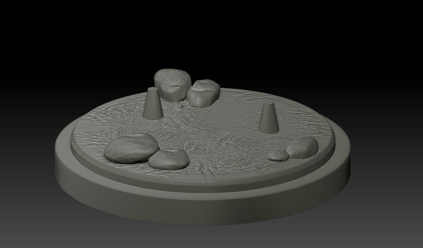 Demons Souls - Vanguard Boss Miniature  3D print model_23