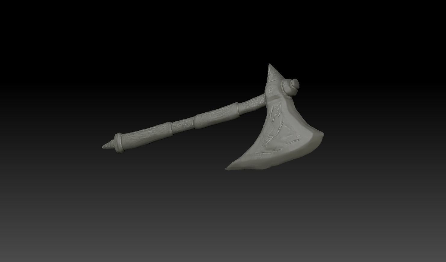 Demons Souls - Vanguard Boss Miniature  3D print model_24