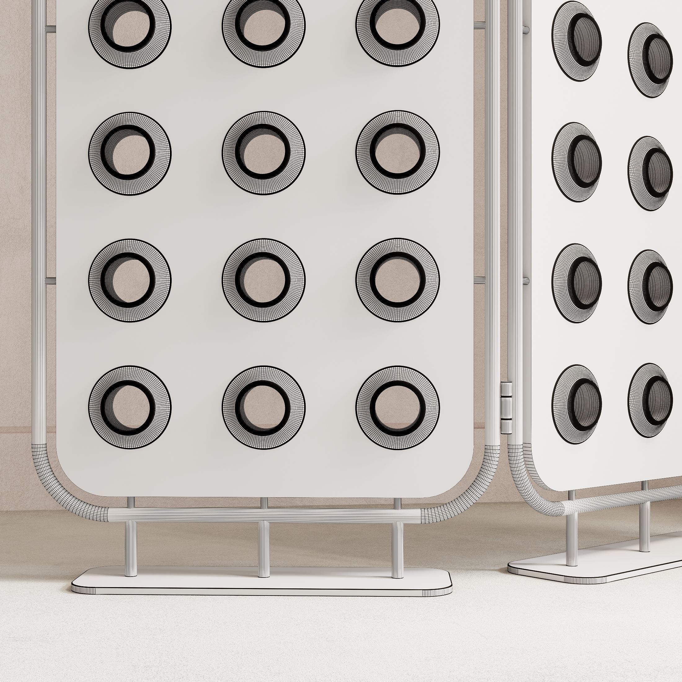 DIVIDER - MONOCLES SCREEN 3D model_2