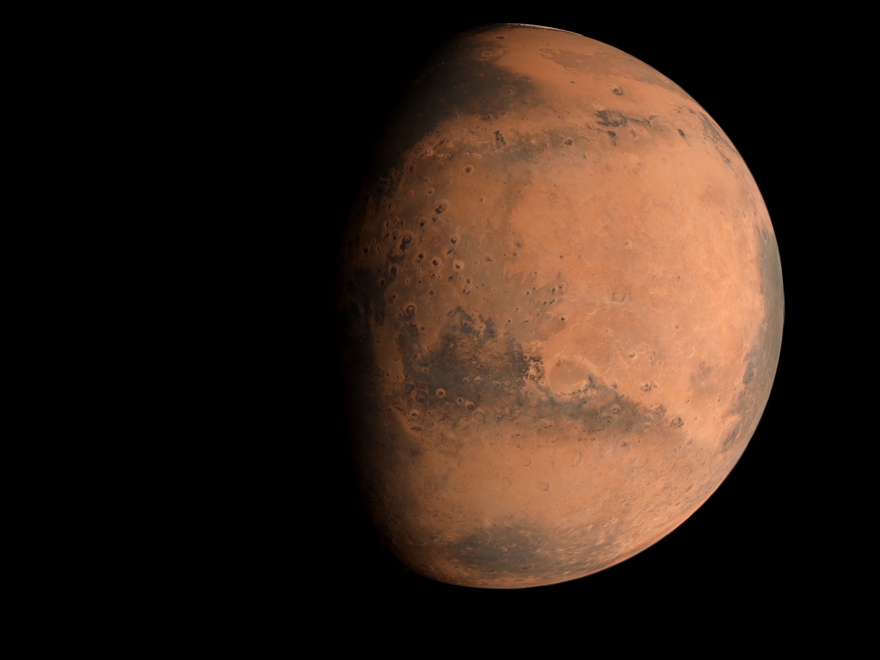 Mars 3d Model taken from nasa spacecraft Low-poly 3D model_4