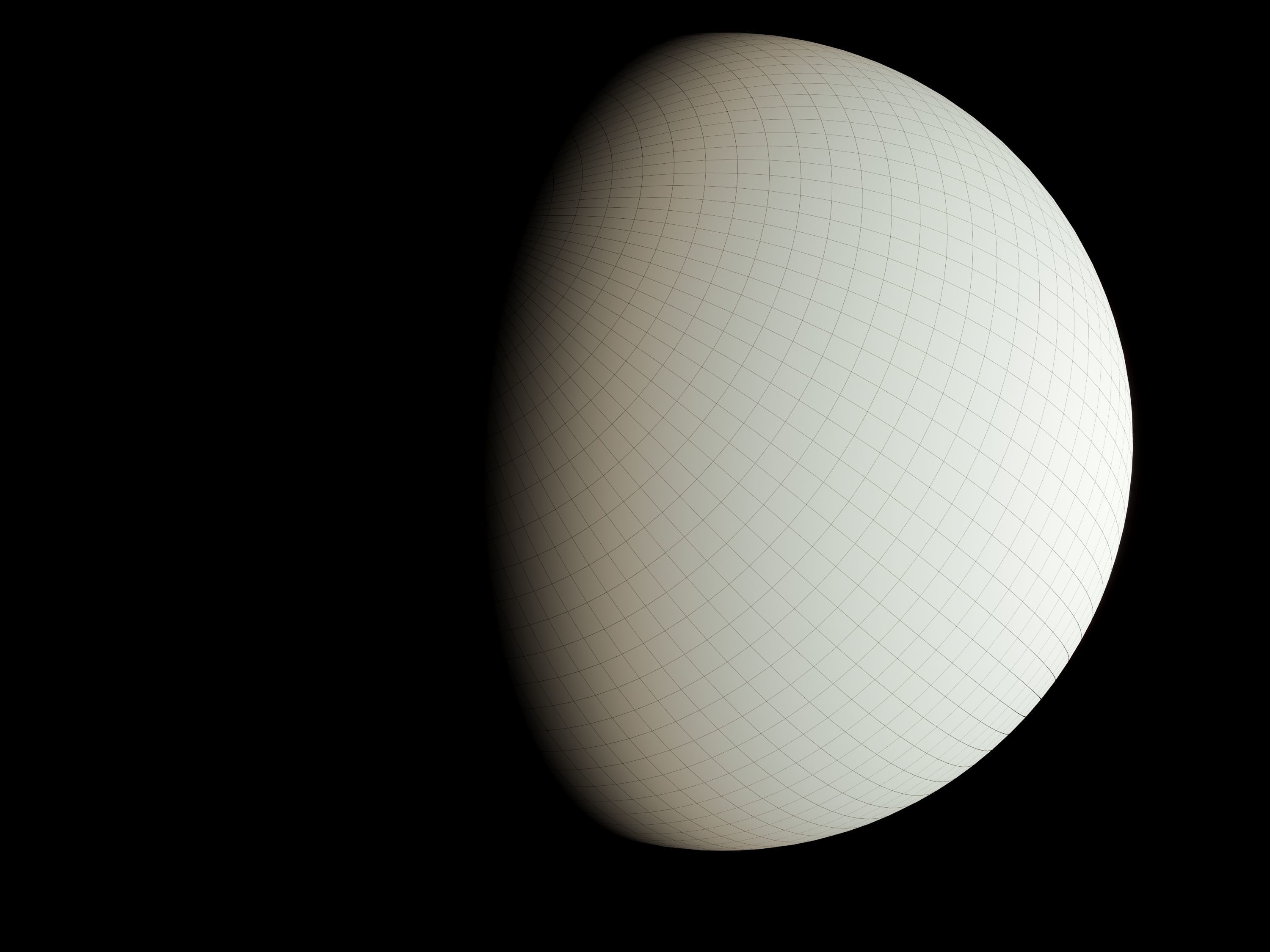 Mars 3d Model taken from nasa spacecraft Low-poly 3D model_1