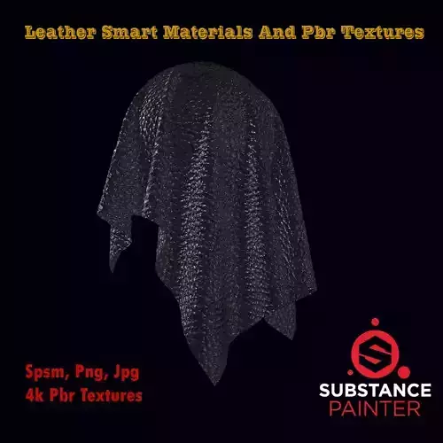 Leather Smart Material and PBR Textures