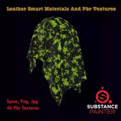 Leather Smart Material and PBR Textures