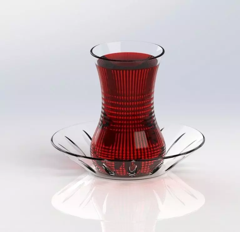 TEA GLASS 3D model