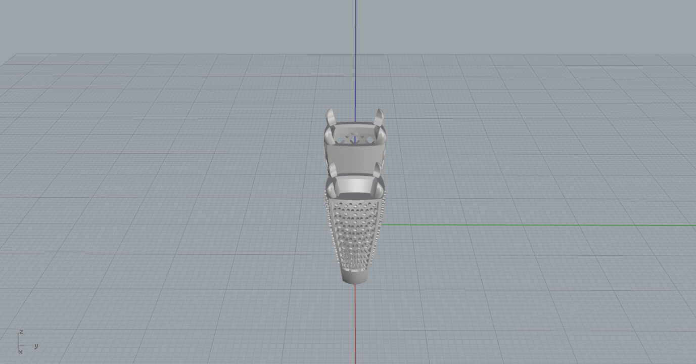 Rings two with sapphires and diamonds 3D print model_22