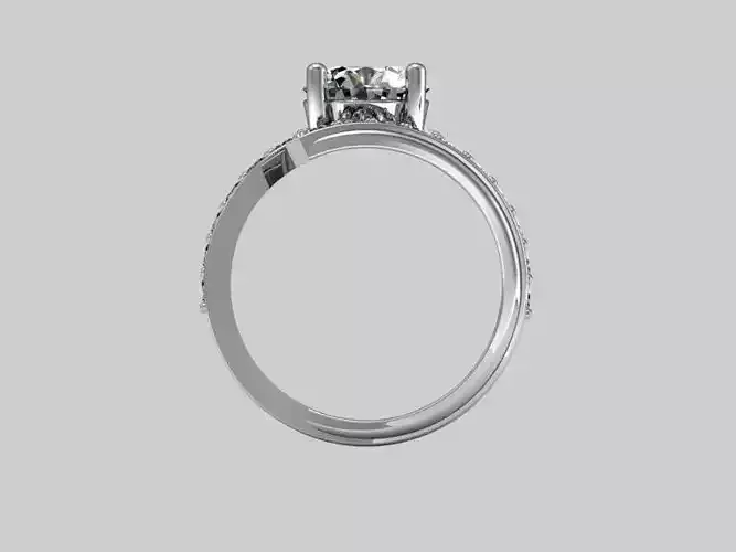 3DM Wedding Ring U017