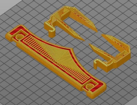 Spiked Dagger - 405mm in length - just under 16 inches in length 3D print model_9