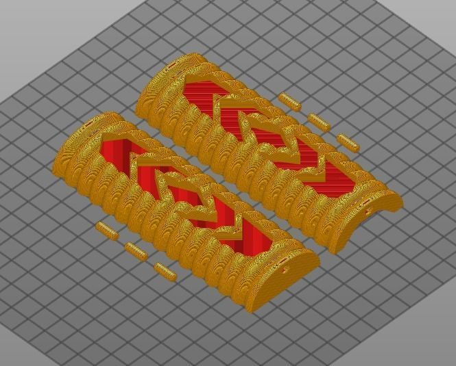 Spiked Dagger - 405mm in length - just under 16 inches in length 3D print model_5