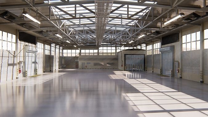 Warehouse 3D model