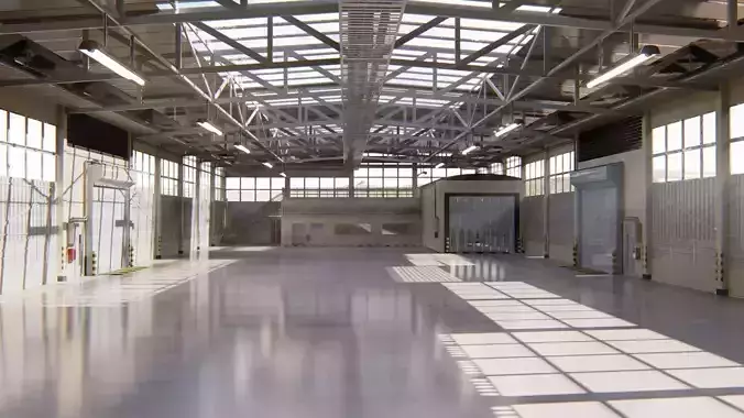 Warehouse 3D model