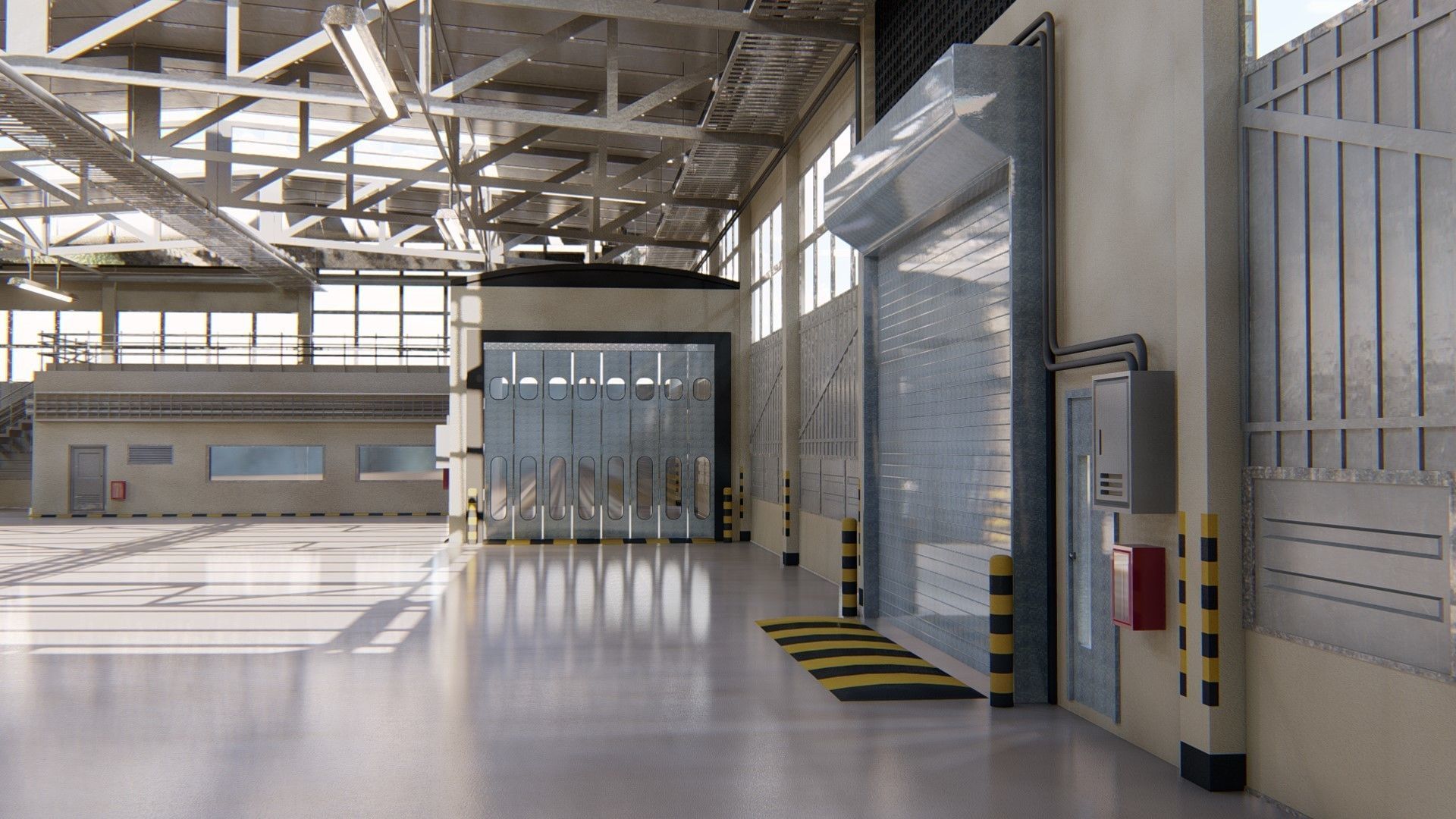 Warehouse 3D model_3