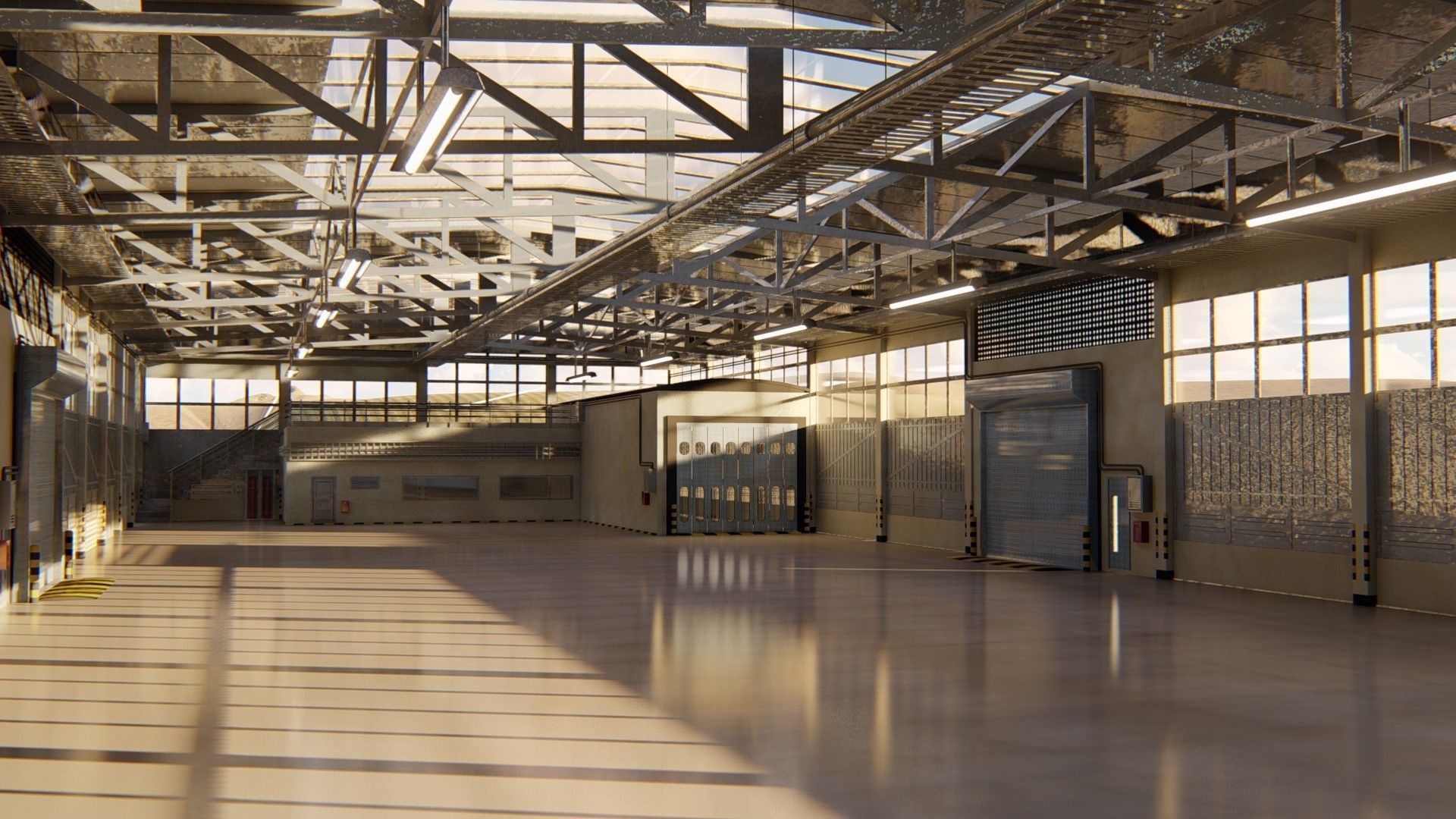 Warehouse 3D model_6