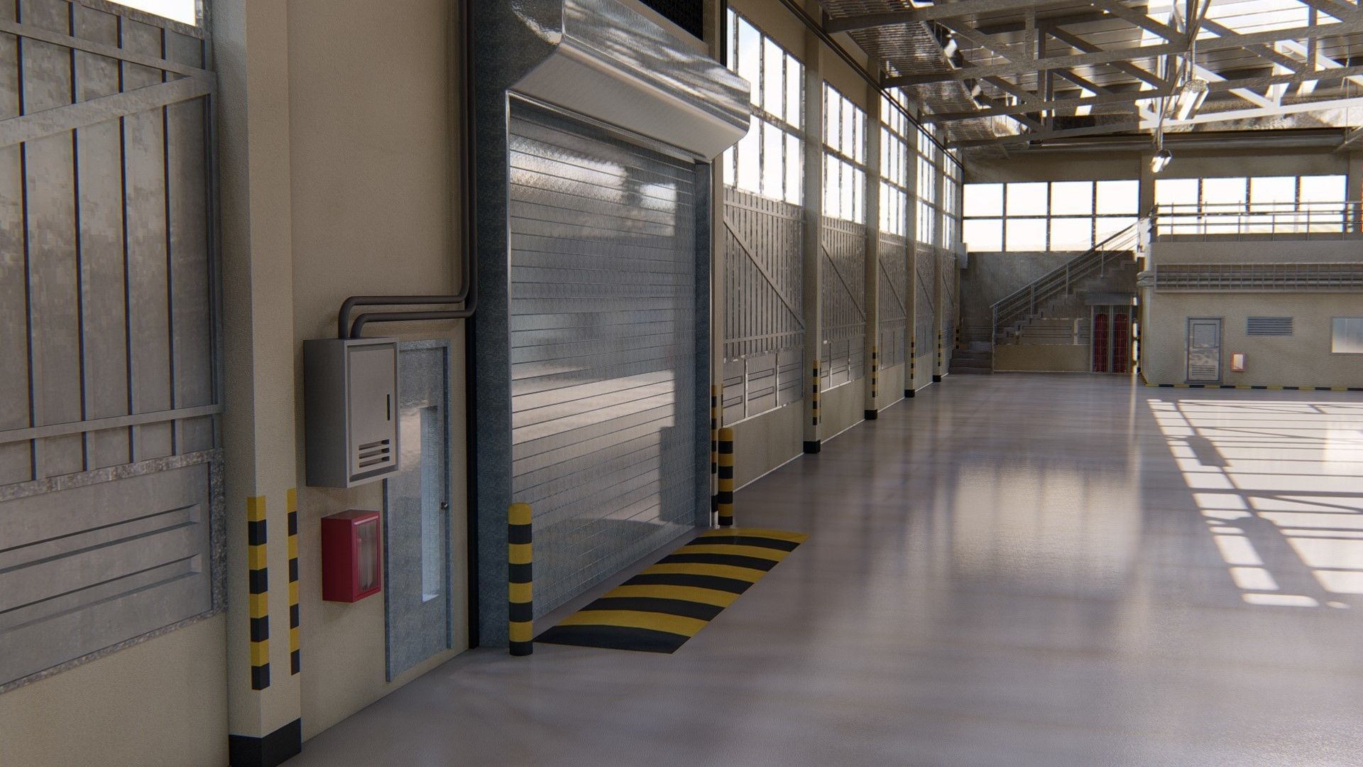 Warehouse 3D model_2