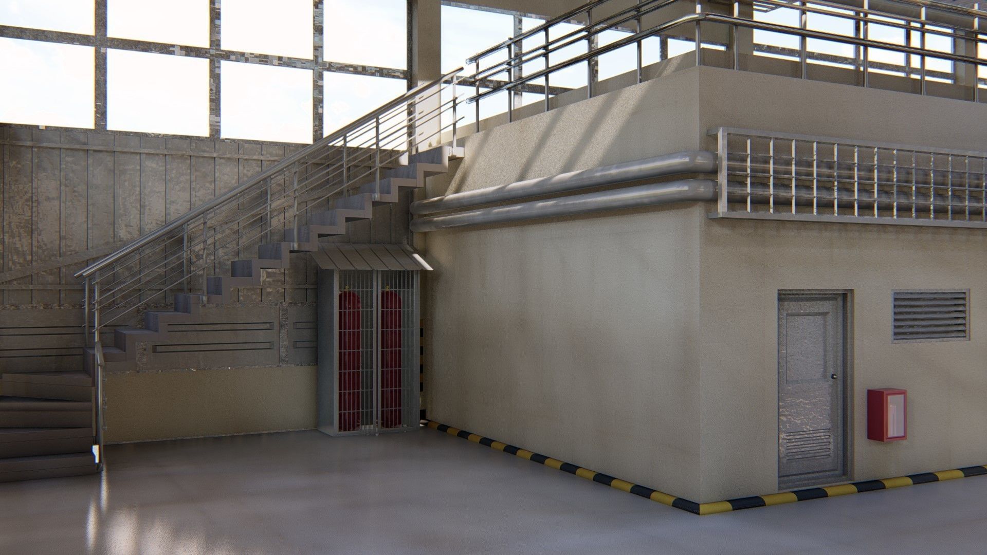 Warehouse 3D model_4