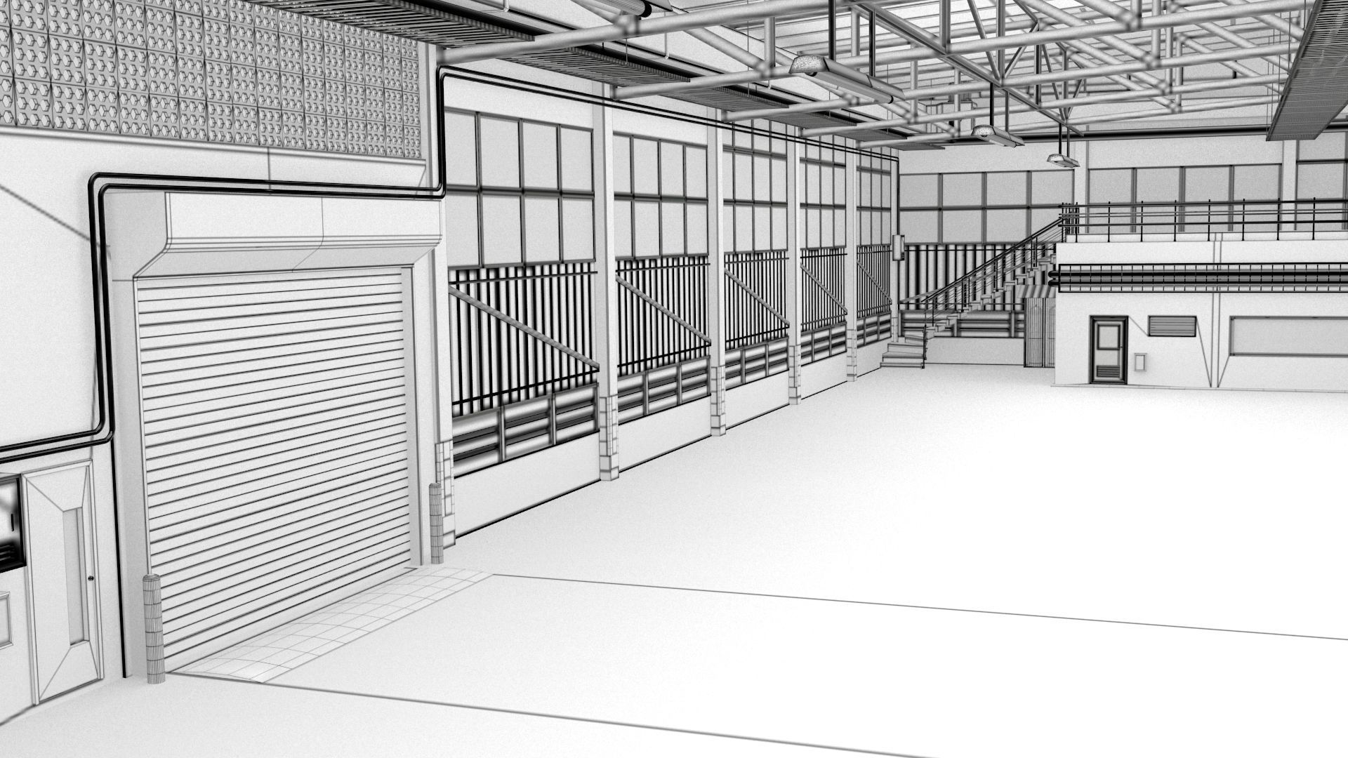 Warehouse 3D model_13