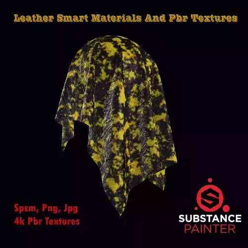 Leather Smart Material and PBR Textures