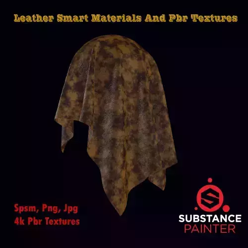 Leather Smart Material and PBR Textures