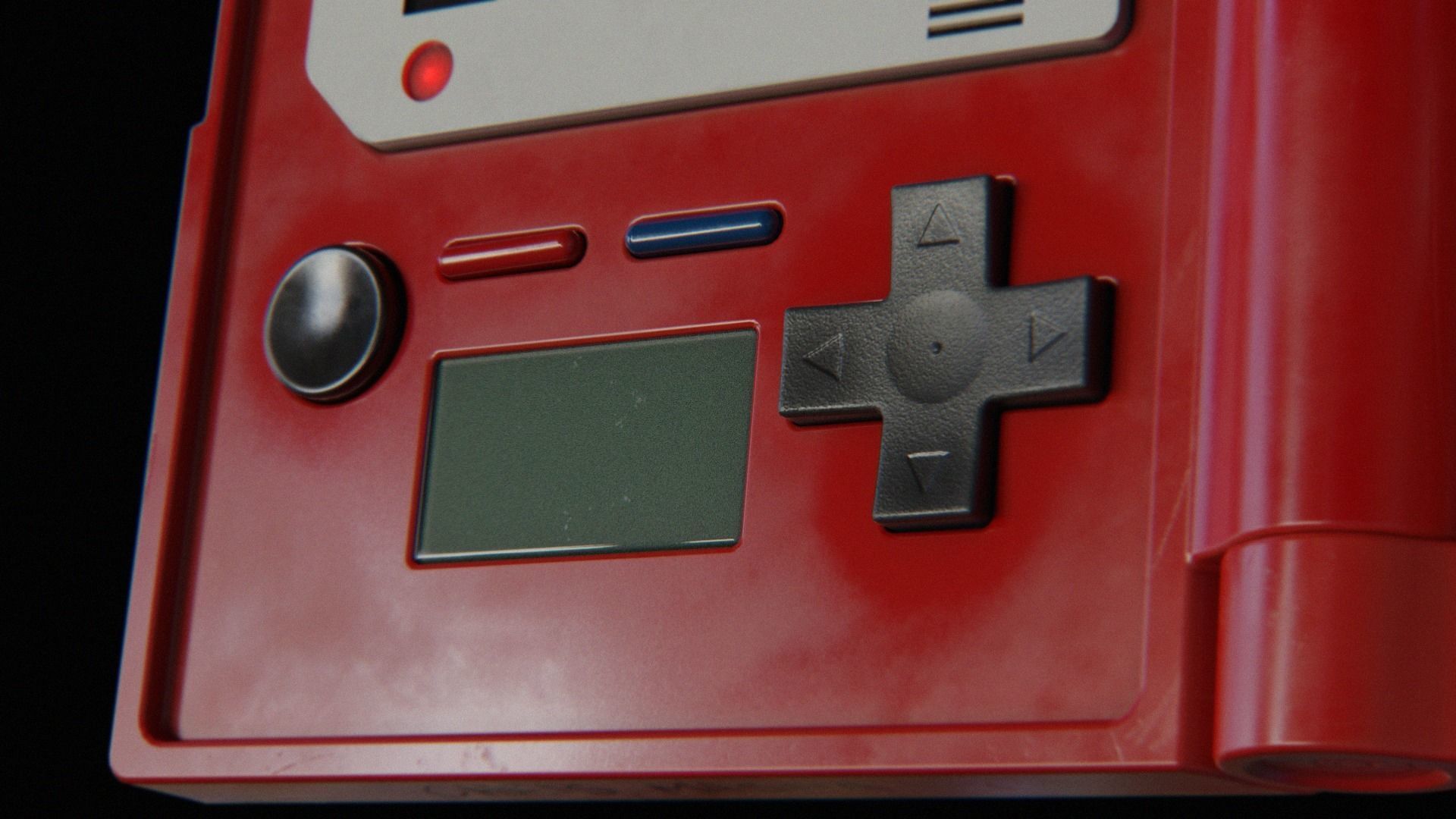 HANDY 505 Pokedex for Kanto region 3D model_3