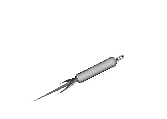 Knife 3d Model toothpick