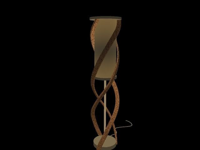 Table lamp 3D model_5