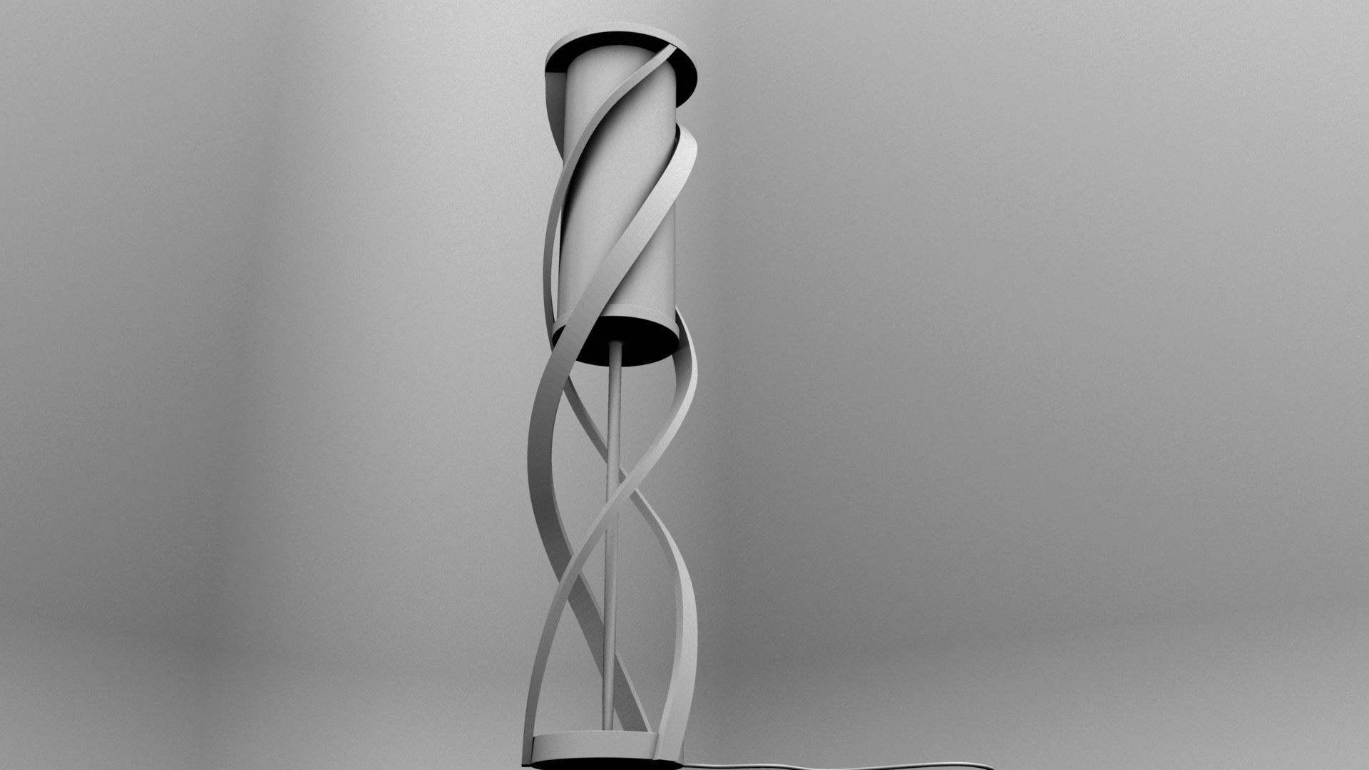 Table lamp 3D model_16