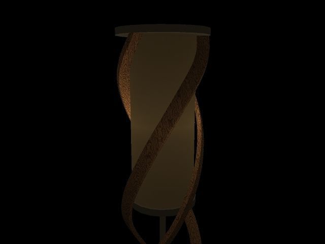 Table lamp 3D model_7