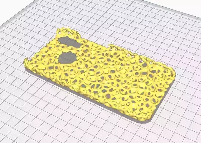 Huawei P20 Lite Voronoi Case  Free 3D print model