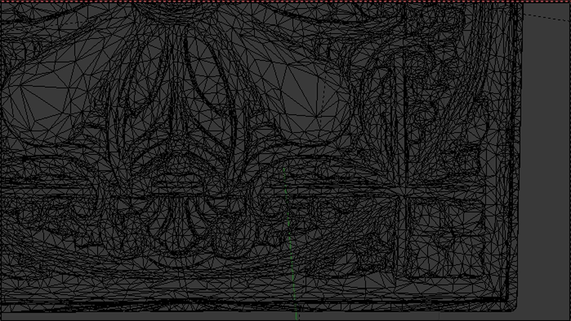 Classic decor ornament v-3D model 68 3D model_6