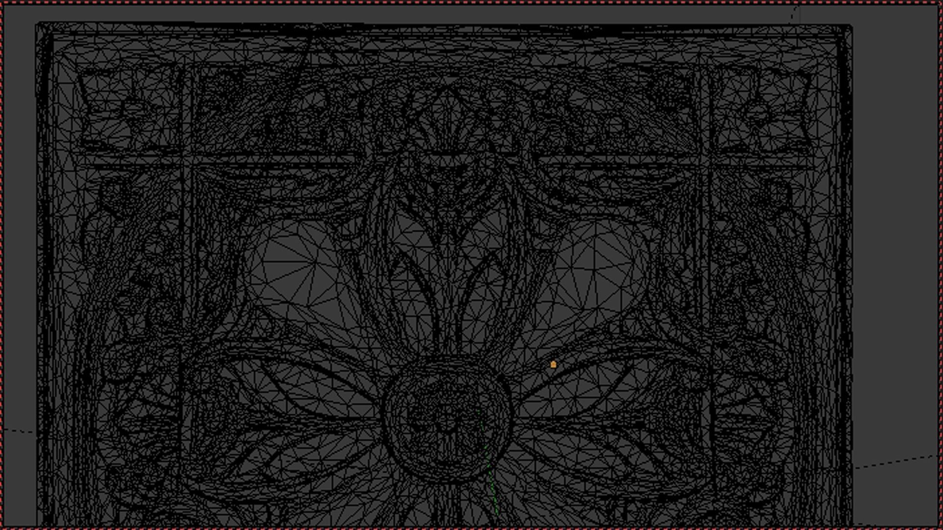 Classic decor ornament v-3D model 68 3D model_5