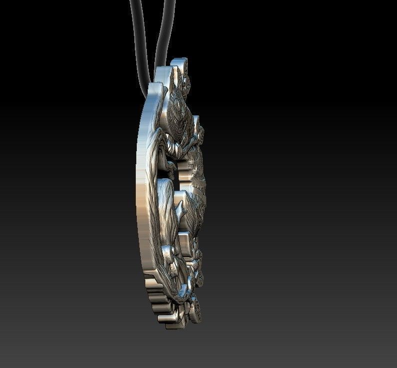Alice and the Cheshire Cat 3D print model_15