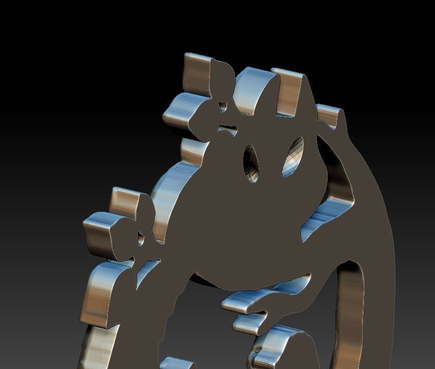 Alice and the Cheshire Cat 3D print model_22
