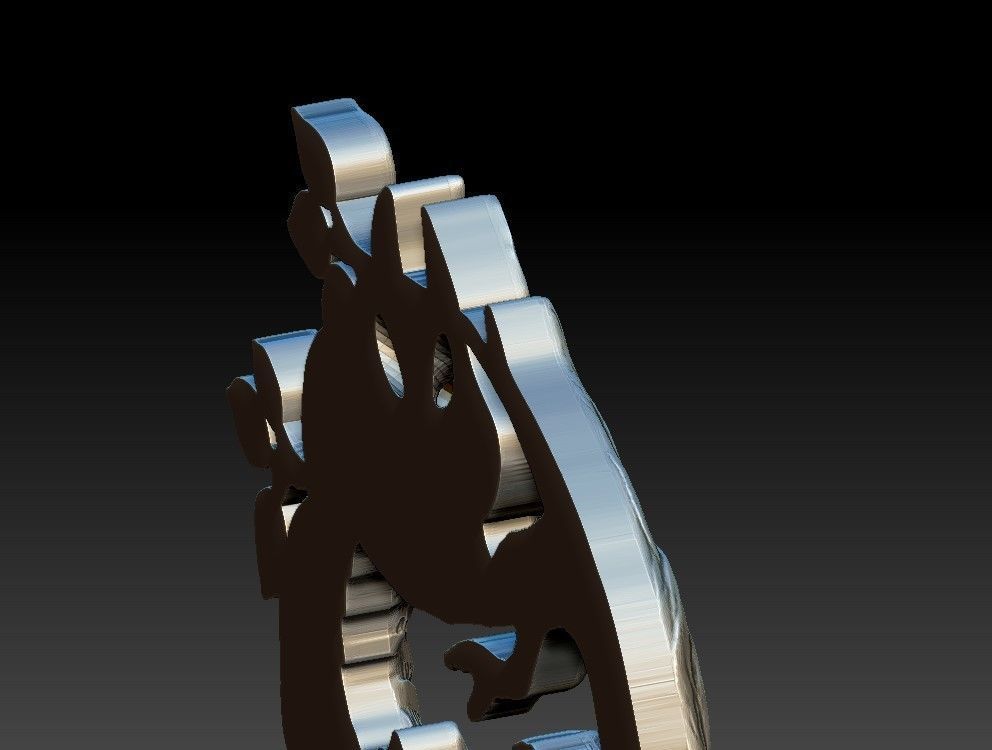 Alice and the Cheshire Cat 3D print model_21