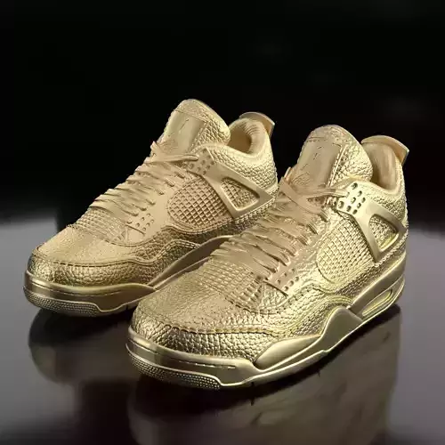Air Jordan 4  3D print model