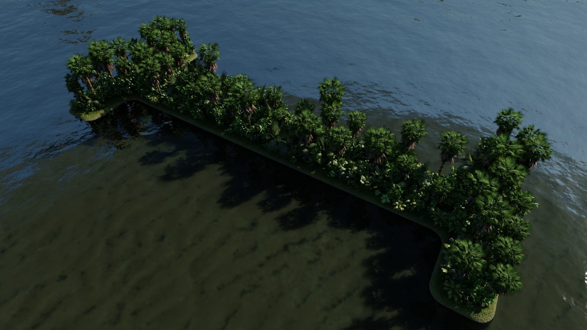 I Alphabet Island 3D model_3