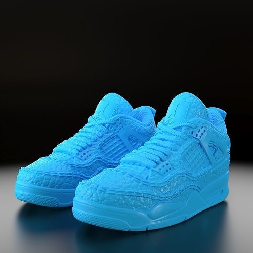 Air Jordan 4  3D print model