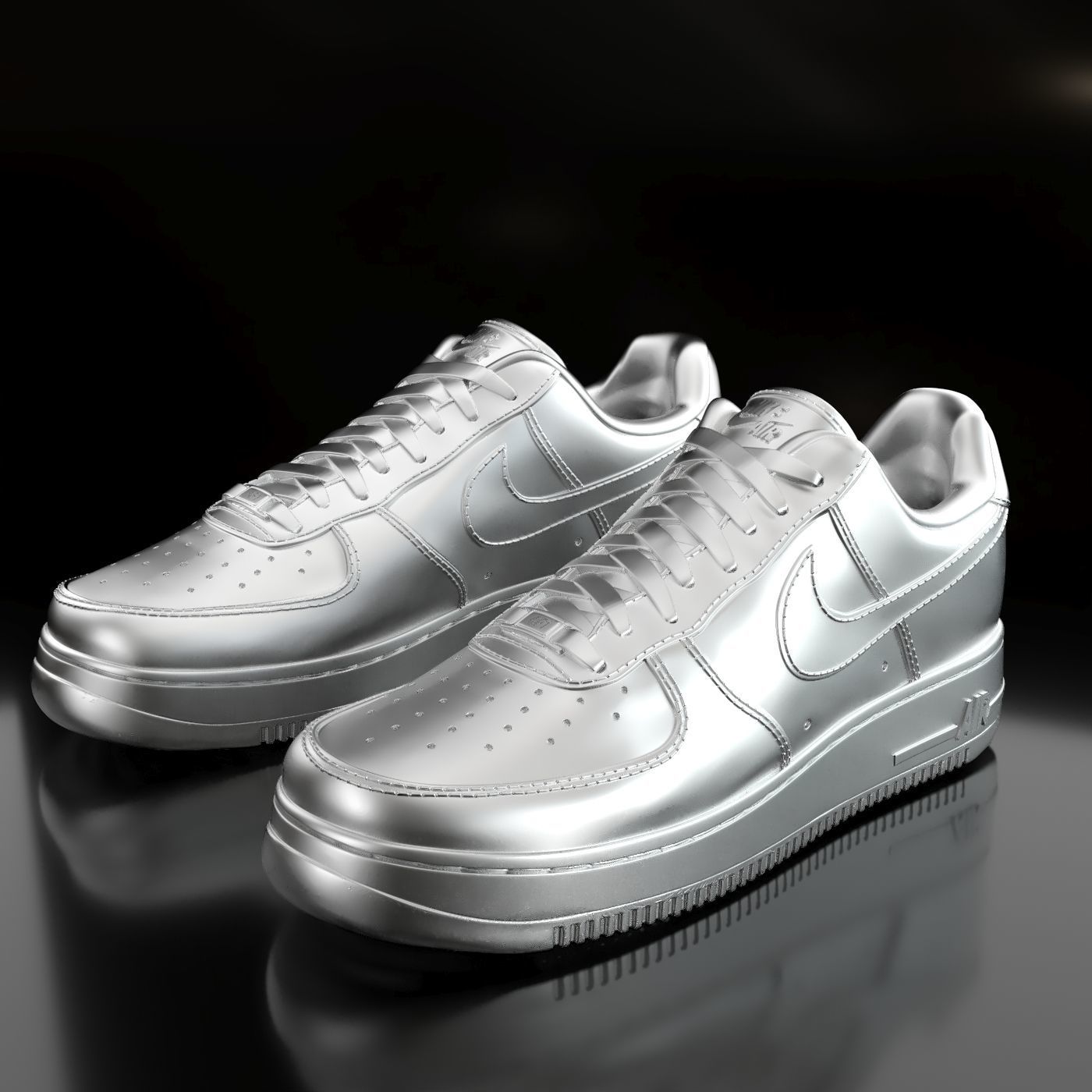 Air Force 1 Low 3D print model_1