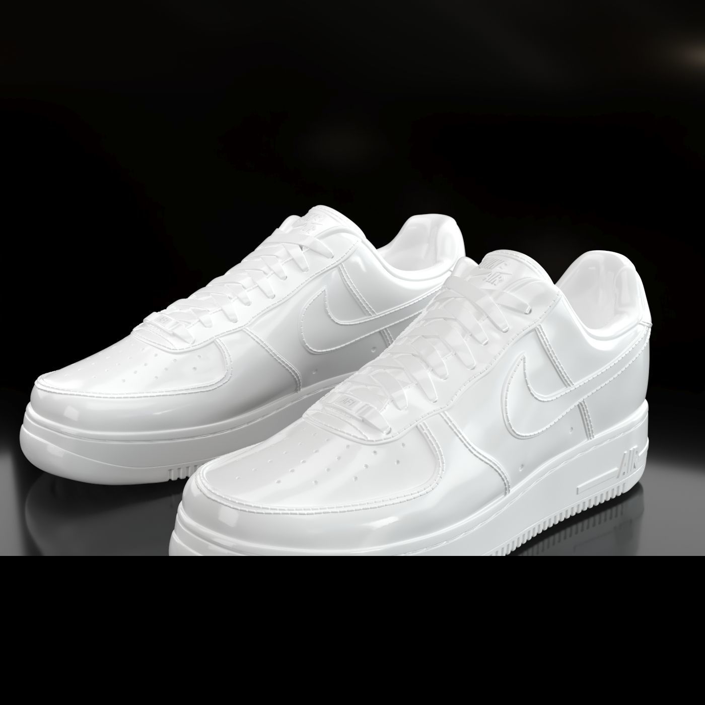 Air Force 1 Low 3D print model_2