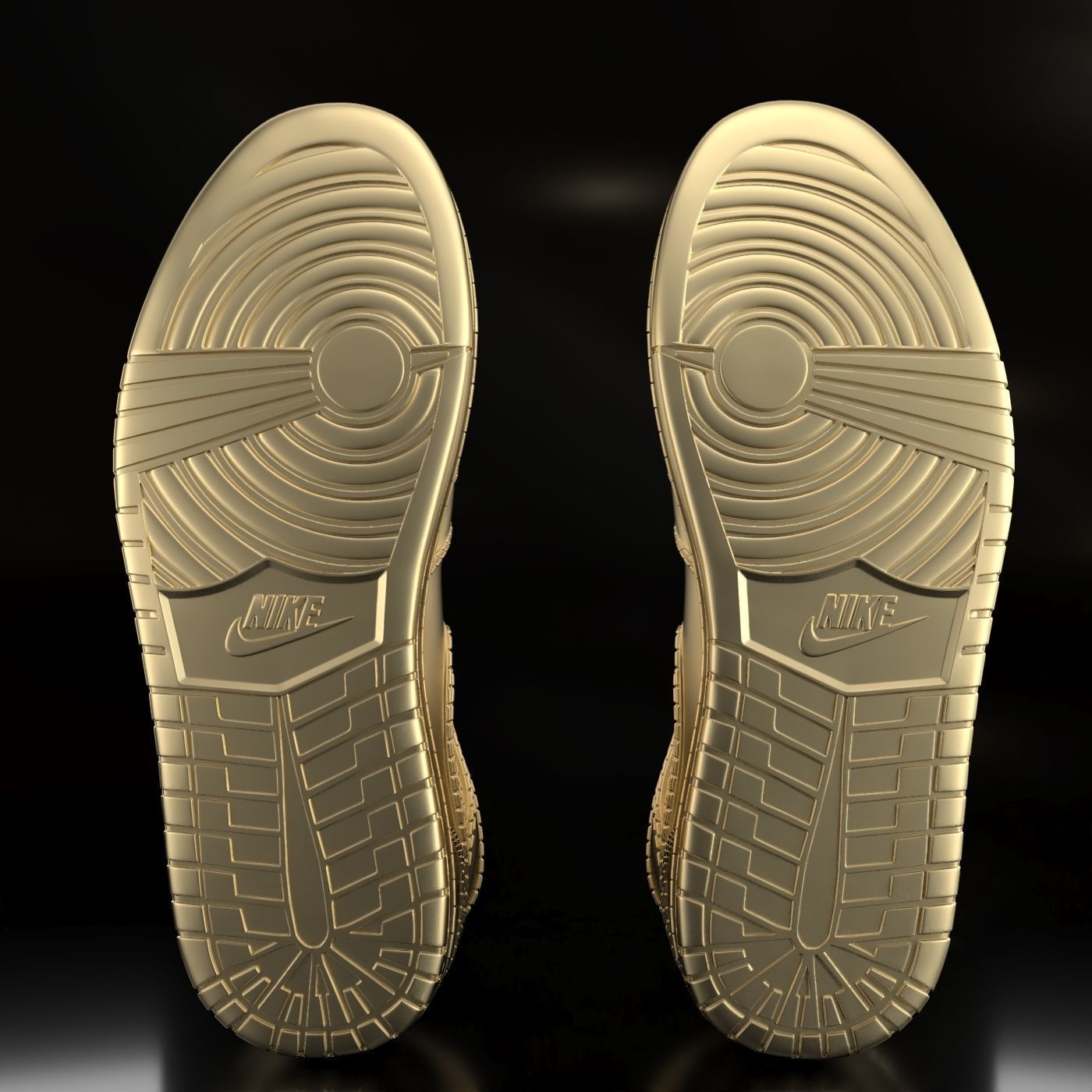 Air Jordan 1  3D print model_4