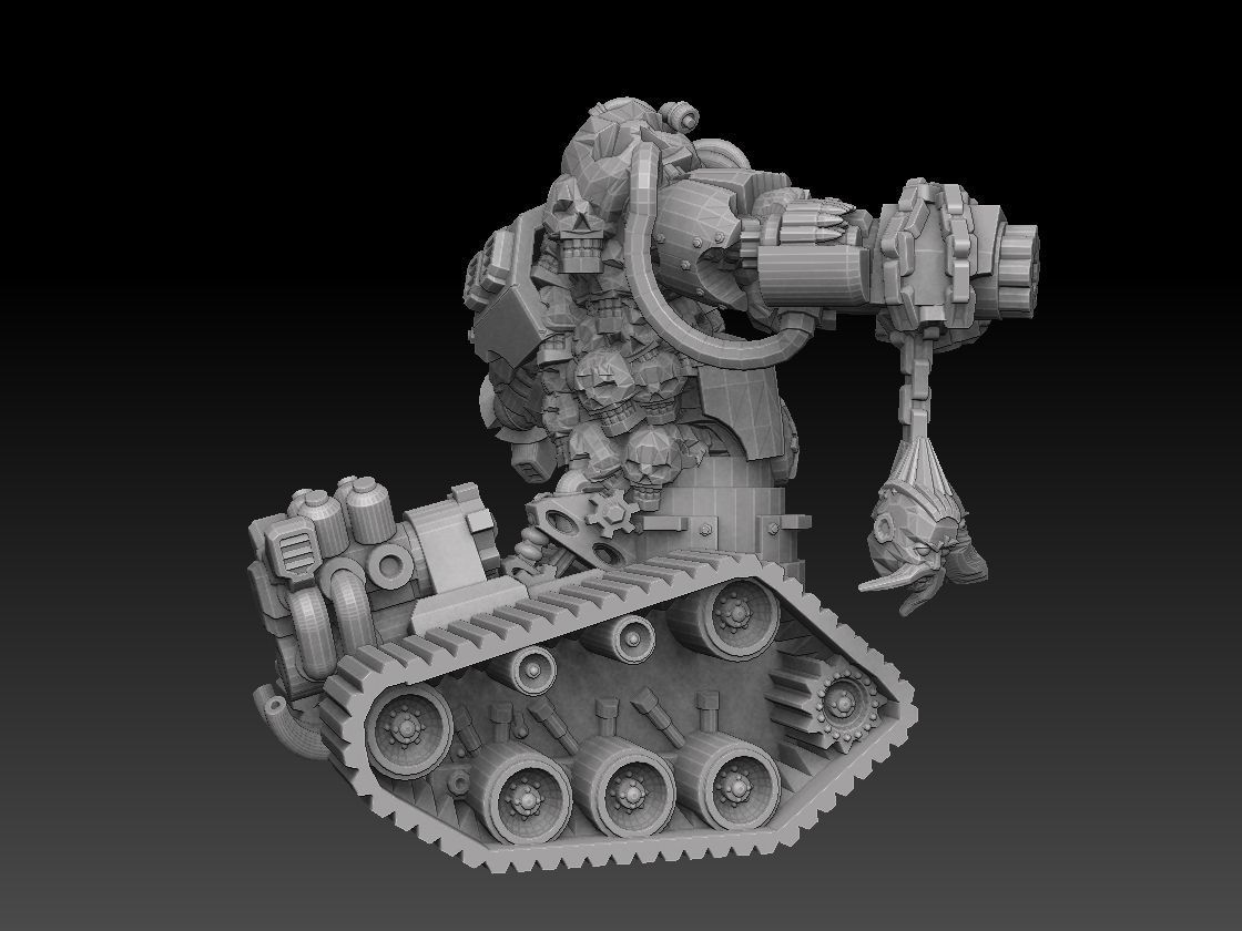 Tank Demon 3D print model_5