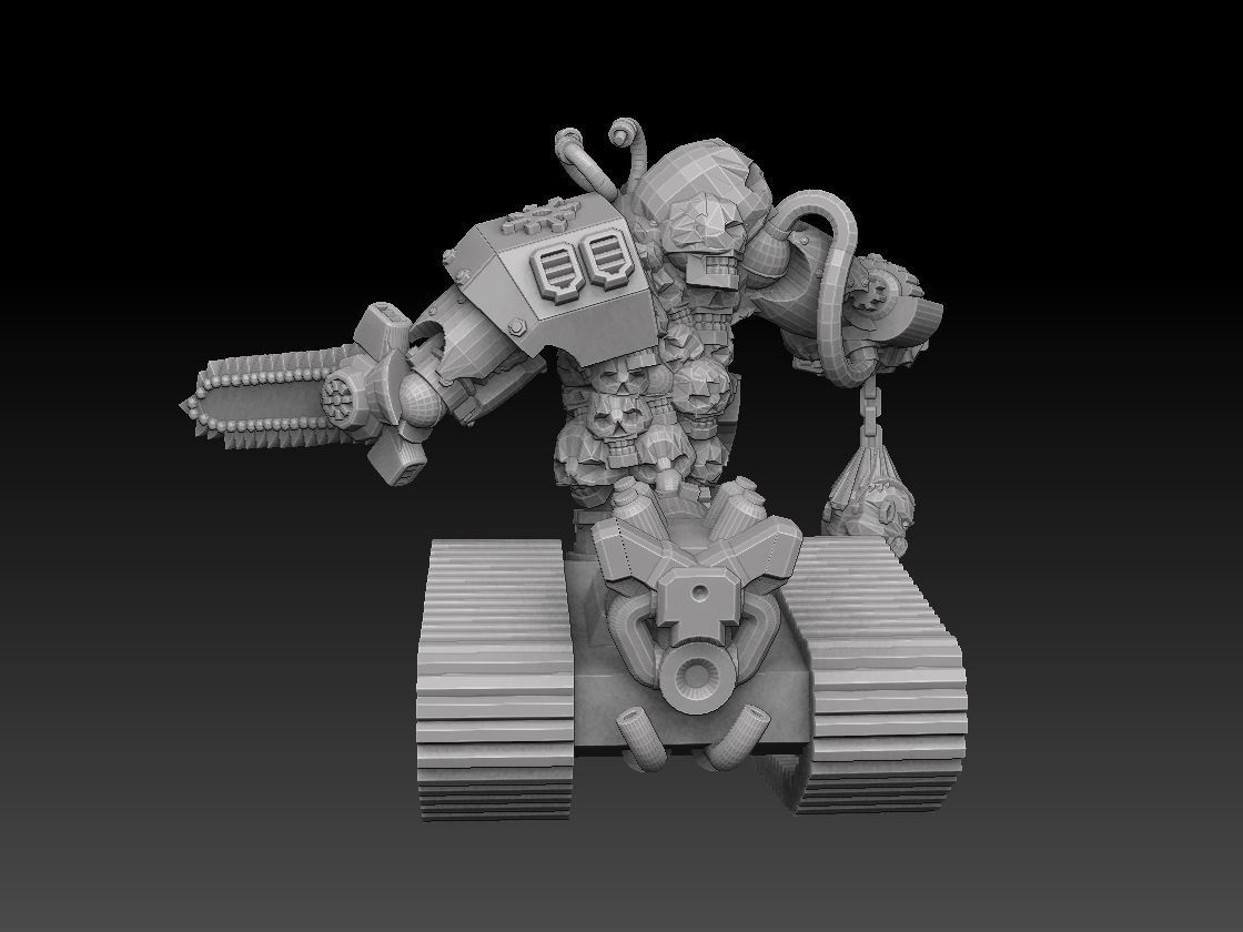 Tank Demon 3D print model_4