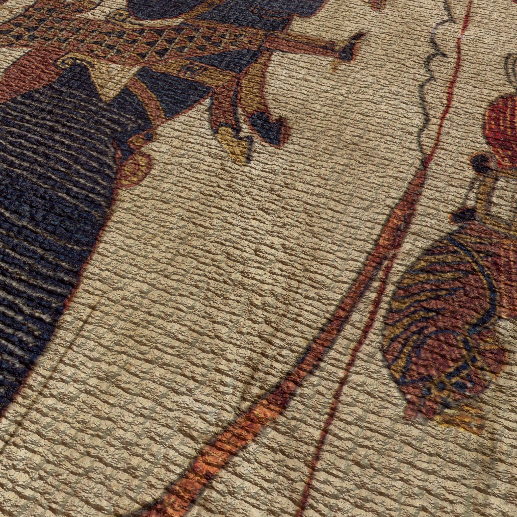 Bayeux Tapestry Low-poly 3D model_21