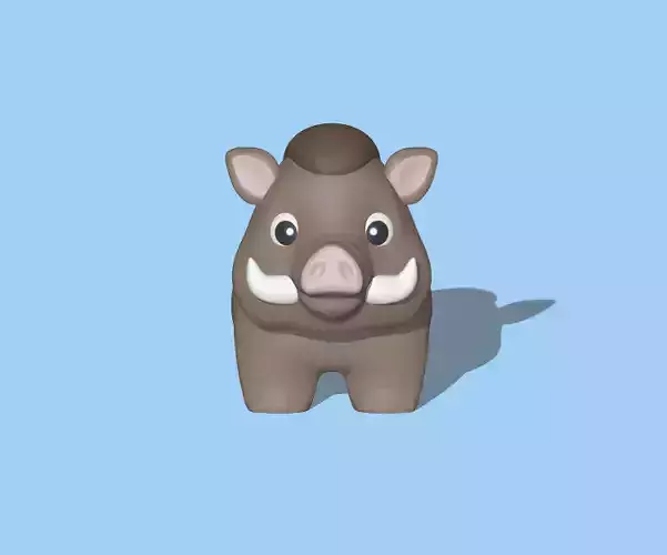 A cute Boar to decorate and play